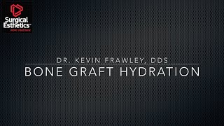 Graft Hydration for Ridge Preservation Socket Grafting [upl. by Akena933]