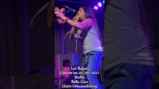 Leo Rojas en concert à Berlin 02 septembre 2023  Bella Ciao [upl. by Yrram]