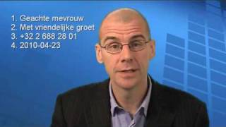 Brieven en emails schrijven respecteert u de BINnormen [upl. by Bridwell368]