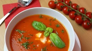 KOCHEN  TomatenMozarellaSuppe  SooO LECKER  SweetLifeSunShine [upl. by Doykos]