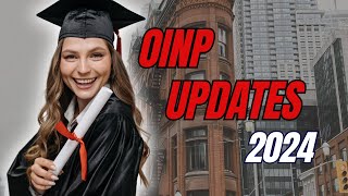 OINP UPDATES 2024 [upl. by Tayib]