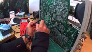 Oscilloscope Repair Analog Tektronix 2236 [upl. by Anura]