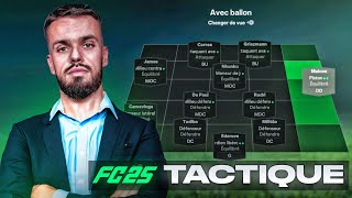 MA TACTIQUE PERSO EN 4222 SUR FC25 ET EXPLICATION DU NOUVEAU SYSTÈME [upl. by Aicekan71]