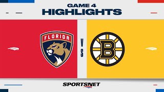 NHL Game 4 Highlights  Panthers vs Bruins  May 12 2024 [upl. by Anaya]