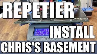 Repitier Firmware Install  How To  Chriss Basement [upl. by Gisela]