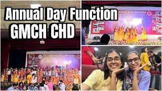 Annual day function  gmchChandigarh  medical college  medical college vlog  medical student [upl. by Reivax494]