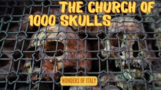 The CHURCH of 1000 💀 SKULLS  OSSUARY in MILAN Italy [upl. by Khalsa]