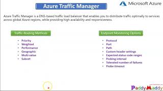 Implement Azure Traffic Manager Demo Step by Step [upl. by Rue700]