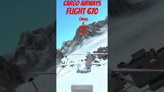 aviation crash airplanecrashes Catgo airways flight 670make a history20803000k [upl. by Rosol]