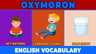 Oxymoron Figures of Speech in English Grammar [upl. by Tereve835]