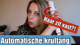 AUTOMATISCHE KRULTANG REVIEW  Kan je haar toch vast blijven zitten [upl. by Rebane42]