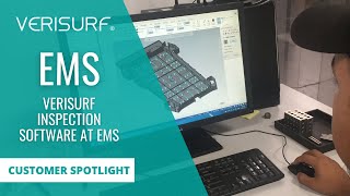 CMM Programming  Verisurf Inspection Software At EMS [upl. by Korry792]