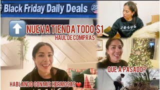 Tienda Black Friday Daily Deals 🛍️HAUL de COMPRAS  Hablando de TODO un poco  FELIZ AÑO 2024 [upl. by Kathy]