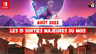 📅 Le Calendrier des Sorties Nintendo Switch  Août 2023 📆 [upl. by Llennehc]