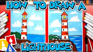 How To Draw A Lighthouse [upl. by Eelessej]