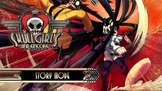 Skullgirls 2nd Encore Filia Story Mode Cutscenes Voice Acting  No Fights  Extra [upl. by Novonod894]