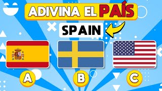 Trivia PAÍSES en INGLÉS 🤔🧠🧐  ¿Cuántos Países sabes en Ingles  Trivia Idiomas  DiverTrivia ✅ [upl. by Lesko]