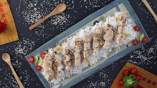 Recette Autocuisto  Brochettes saté léger [upl. by Sachi]