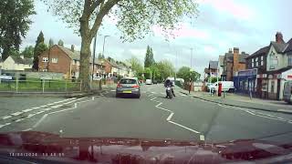 Motorbike Fails To Stop at Crossing [upl. by Nylrahc316]