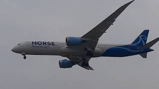 RARE  Norse Atlantic Airways Boeing 7879 CLOSE UP Landing At Noibai Airport [upl. by Vittorio]