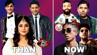 bigg boss then vs now  bigg boss 18  siddharthshukla asimriaz biggboss18 viral Trending [upl. by Nivlac]