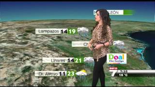 Fannia Lozano y el Clima Info7 Matutino 09Nov2015 0730 AM Full HD [upl. by Erihppas829]