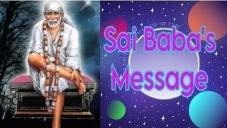 Sai Babas Message 12112024  shirdisai motivation hmaresaibaba [upl. by Annodas3]