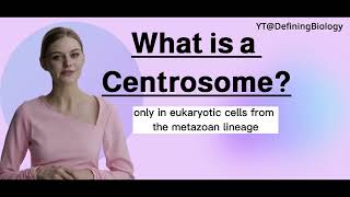 What is Centrosome Biology Definitions [upl. by Biddy]