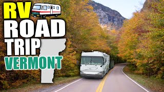 Fall Foliage in Vermont RV Family Vacation VLOG [upl. by Ahsikar718]