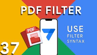 Appsheet Episode 37 How to use FILTER for PDF template [upl. by Aleil]