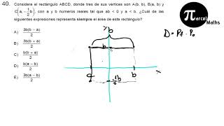 Pregunta 40 modelo PSU DEMRE 2019 matemática [upl. by Pass]