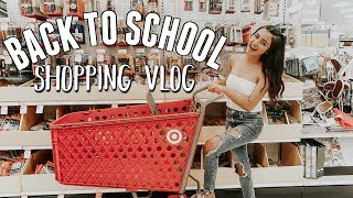 SCHOOL SUPPLIES SHOPPING VLOG 2018 [upl. by Amle633]