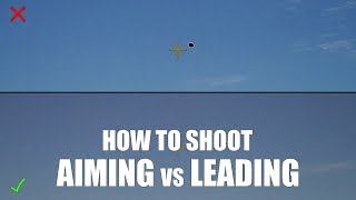 Fundamentals of Shotgun Shooting Aiming vs Leading [upl. by Ridglee]