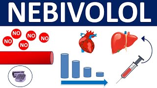 Nebivolol Bystolic  Mechanism precautions side effects amp uses [upl. by Nnayllek]