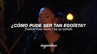 ariana grande  fourfiveseconds sub español  lyrics  rihanna kanye west amp paul mccartney cover [upl. by Winchester]