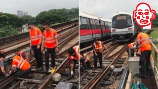 MRT Breakdown Again‼️Major EastWest Line disruption SINGAPORE NEWS benpuah benssocialclub [upl. by Jeth116]