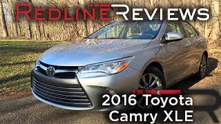 2016 Toyota Camry XLE V6 – Redline Review [upl. by Adnaloj383]