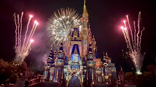 UPDATED Disney Enchantment Fireworks FULL SHOW New Opening 2022  Magic Kingdom [upl. by Moses635]