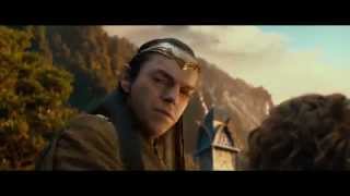 The Hobbit 2012 Extended Edition  Elrond meets Bilbo HD [upl. by Brott]