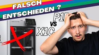 Bambu Lab X1C vs P1P  Welcher ist besser Vergleich [upl. by Julissa]