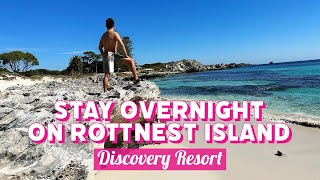 🏨 Stay Overnight｜Discovery Rottnest Island｜Deluxe Oceanside Tent｜Quokka｜Western Australia [upl. by Annohs999]