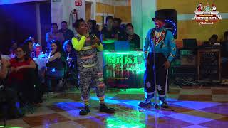 Payasos Pikolin y Kiwi Fiesta en los Reyes la Paz 4k [upl. by Kepner]