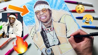 Drawing SOULJA BOY with Ballpoint pens  DRAAAKE [upl. by Tolmann373]