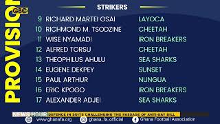 GHANA NAMES BEACH SOCCER AFCON SQUAD [upl. by Nodmac]