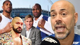 ADAM BOOTH REVEALS WHAT ANTHONY JOSHUA VS DANIEL DUBOIS COMES DOWN TO SIMON JORDAN COMMENTS FURY [upl. by Relyuhcs113]