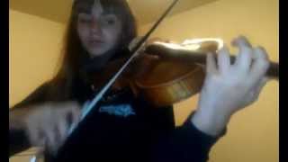 Bruch Viola Solo practice clip [upl. by Yzeerb]