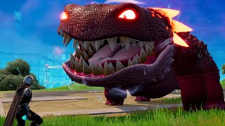 Fortnite New Klombo Creature Gameplay Fortnite Giant Animal [upl. by Vashti254]