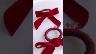 IG Punchiestudio Bowtie peçete halkası seti 🎀🍒🎄🥂diy handmade christmas napkinholder [upl. by Ailina962]