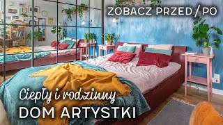 Rodzinny DOM ARTYSTKI  rzeczy z historią przeróbki DIY i wyjątkowy plac zabaw u dzieci  HOME TOUR [upl. by Ezarras]