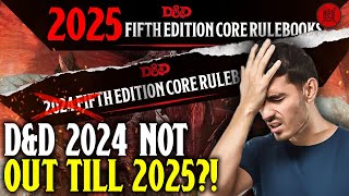 DampD 2024 Rulebook Pushed To 2025  DampD VTT In 2024  No New Campaign Settings [upl. by Dominik]